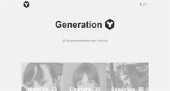 Desktop Screenshot of generation-y.org